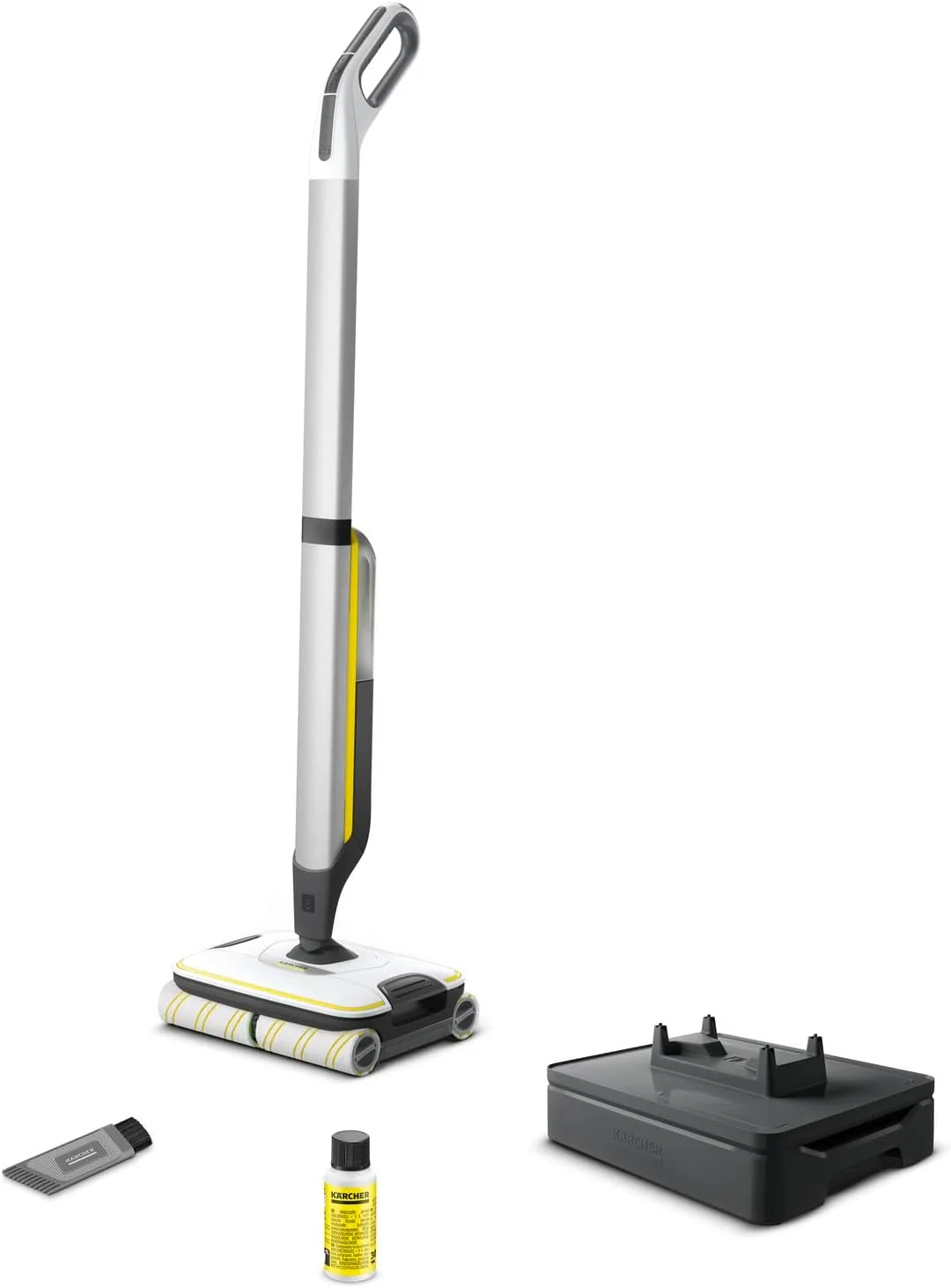 Floor Cleaner FC 7 Cordless, White, Efficient Wet & Dry Cleaning, Karcher