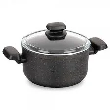 Ornella 28 cm nonstick casserole with glass lid, 8L capacity, aluminum