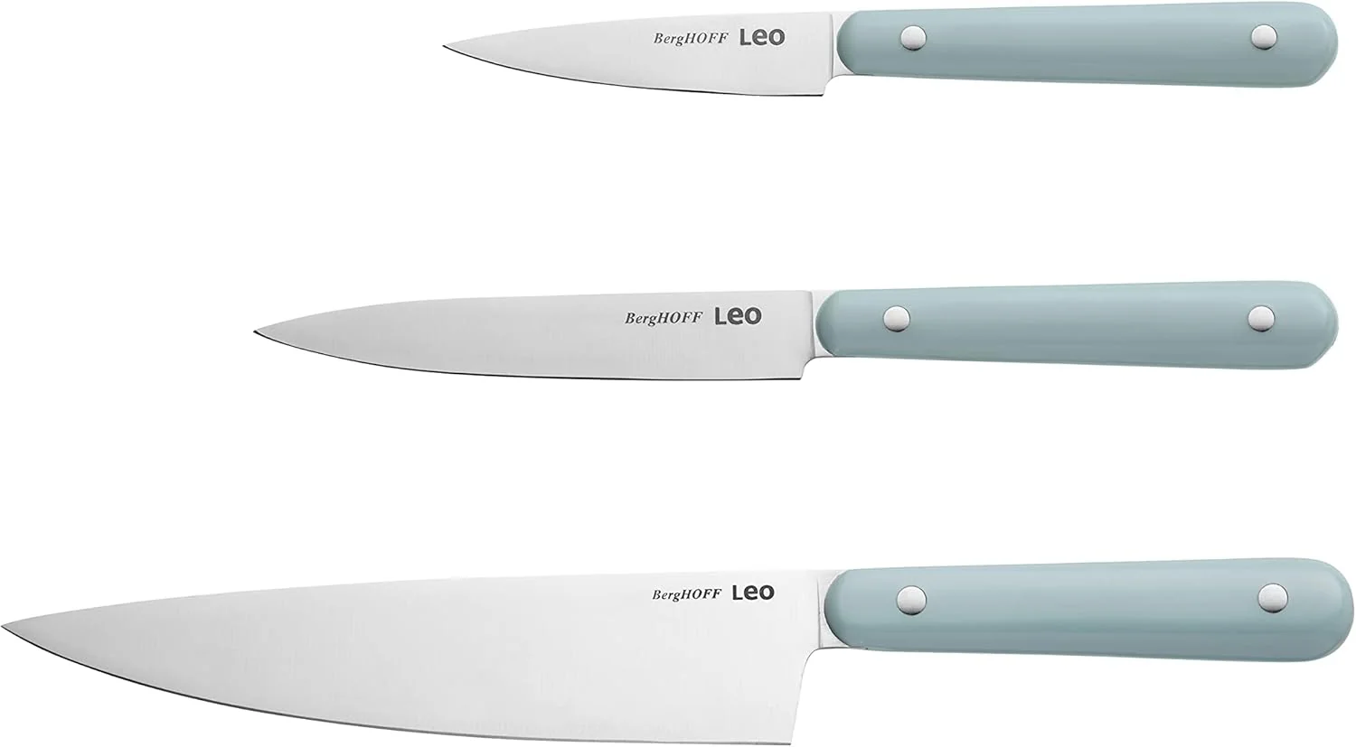 3-piece Starter Knife Set with Paring, Utility, Chef's Knives, berghoff
