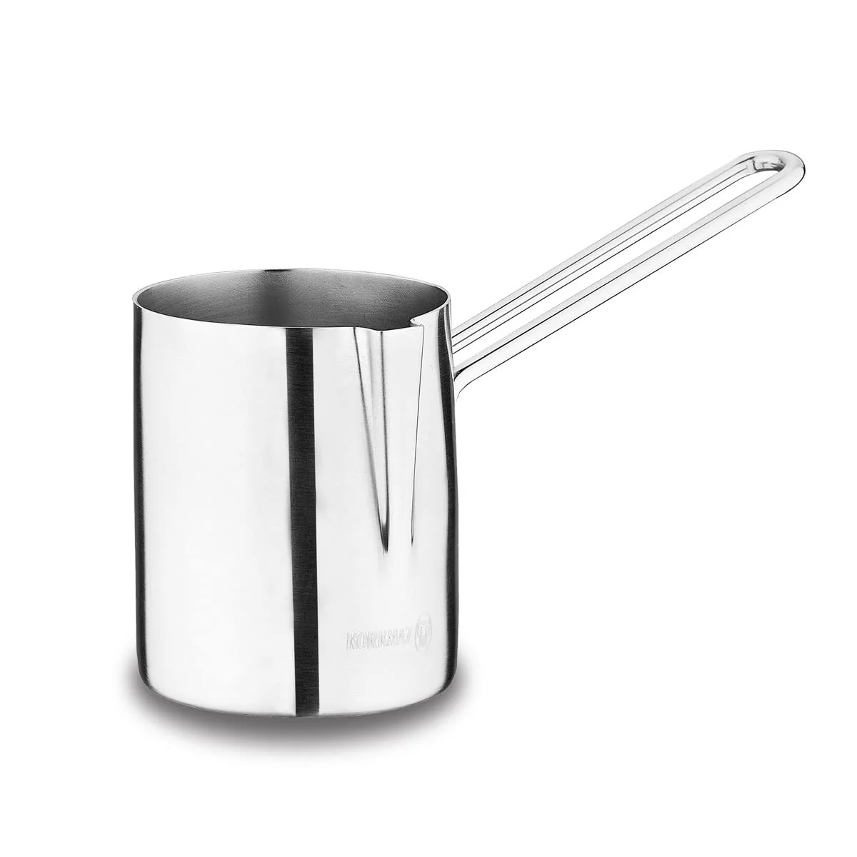 Proline Satin Coffee Pot 5 Cup, Stainless Steel, Durable, Korkmaz
