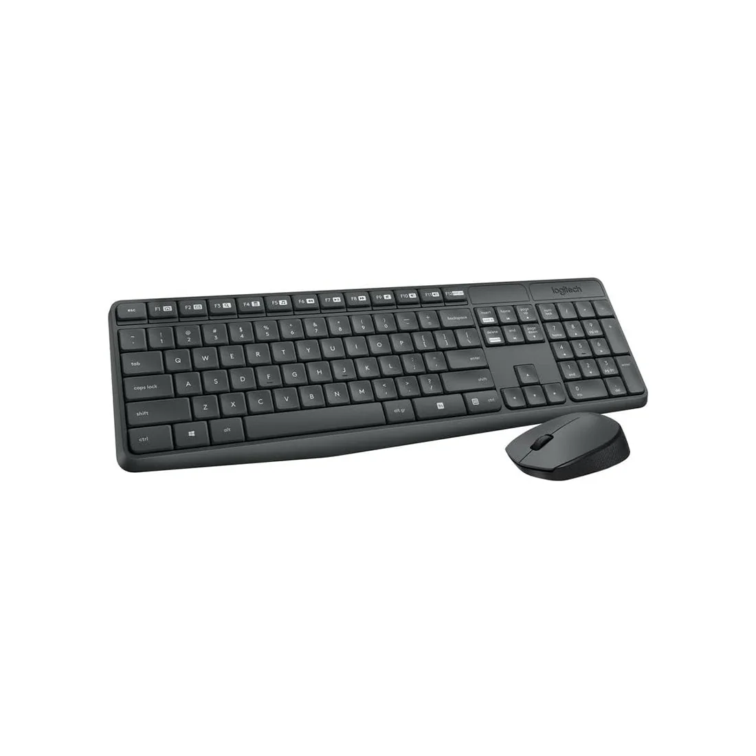 Wireless Keyboard and Mouse Combo, Full-Size with Long Battery Life, logitech