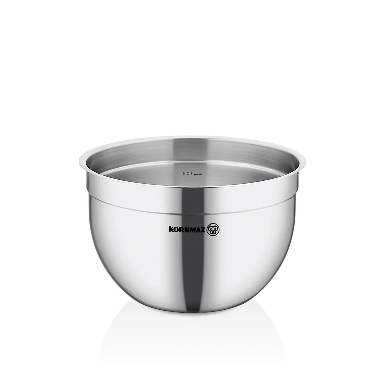 Proline Gastro Mixing Bowl 28x17 cm Stainless Steel Satin Finish by Korkmaz