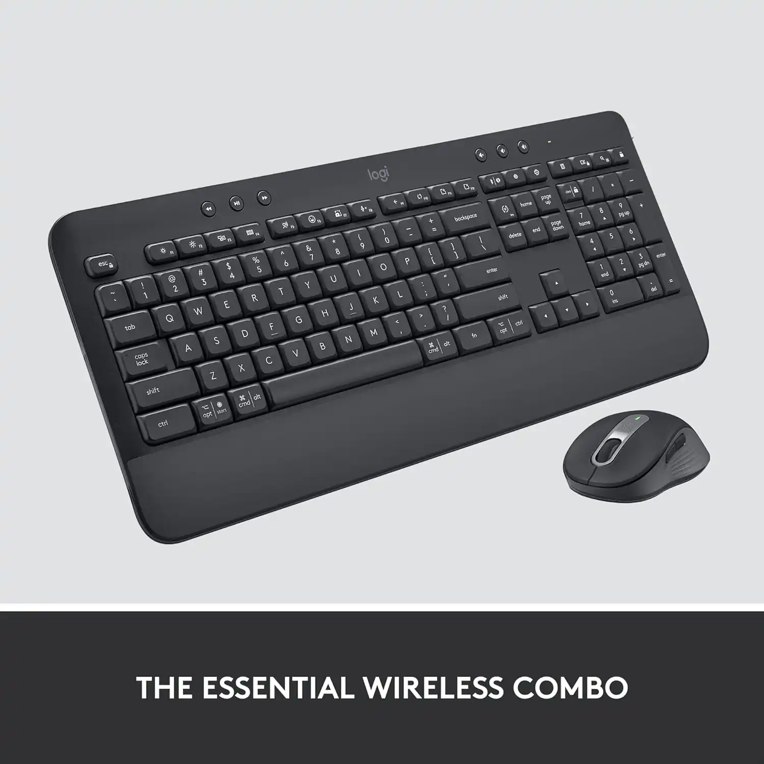 Wireless MK650 Keyboard and Mouse Combo for Business, comfortable and secure, logitech