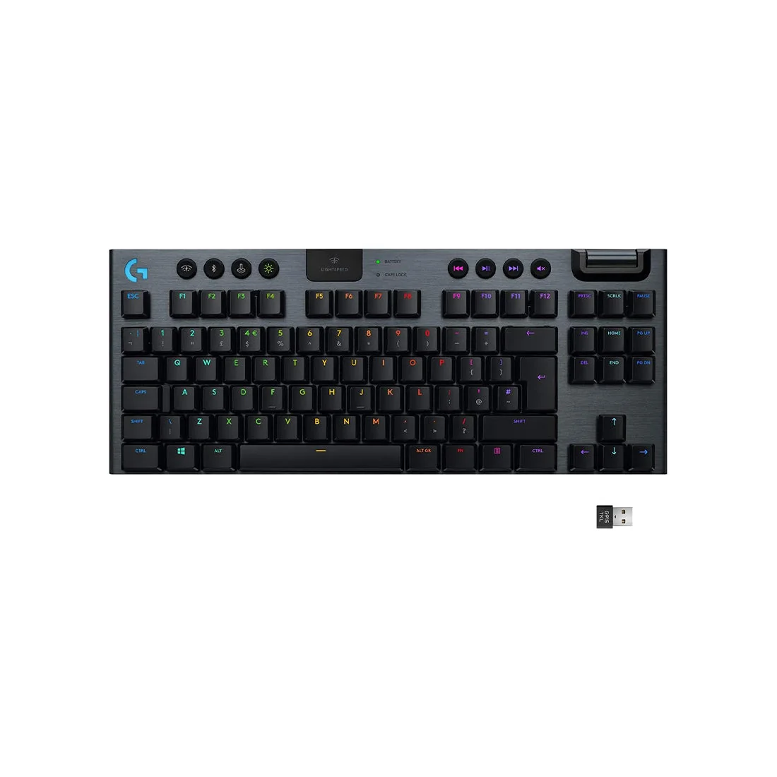 G915 TKL Wireless RGB Mechanical Gaming Keyboard, Low Profile, Tenkeyless, Logitech
