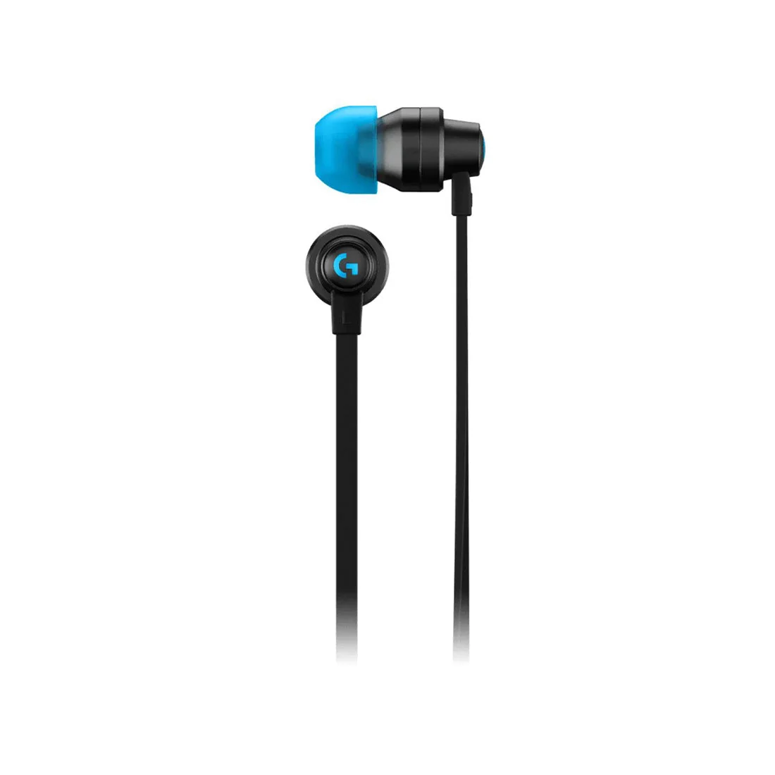 G333 Black Gaming Earphones with USB-C Adapter, Multi-Platform, logitech
