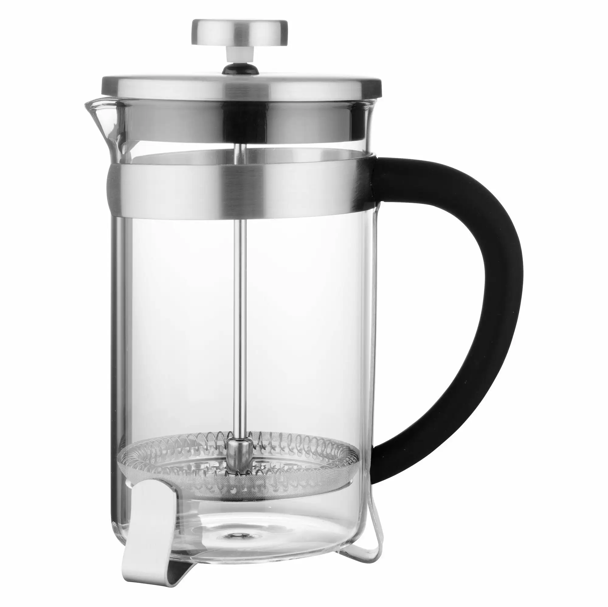 French Press Coffee and Tea Maker 800ml, Stainless Steel, 0.8L by Berghoff