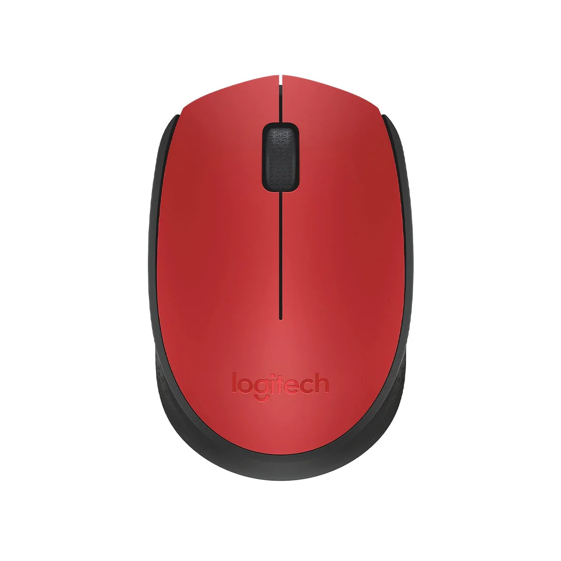 M171 Wireless Mouse Red, 2.4 GHz USB Plug and Play, Logitech