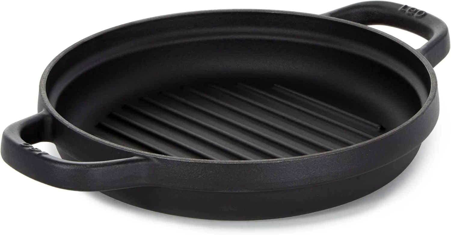 Cast Iron Grill Pan 26cm, Graphite, Ovenproof, Induction Safe, berghoff