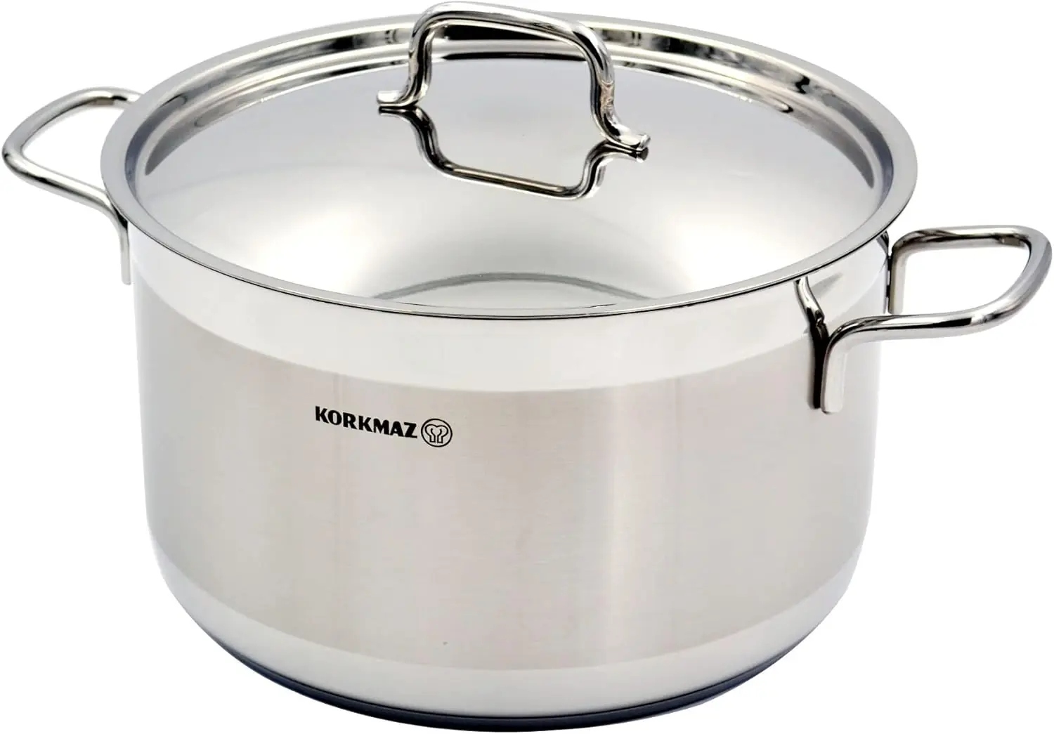 Extra Deep Stainless Steel Casserole Pot 30x20 cm 14L, Korkmaz