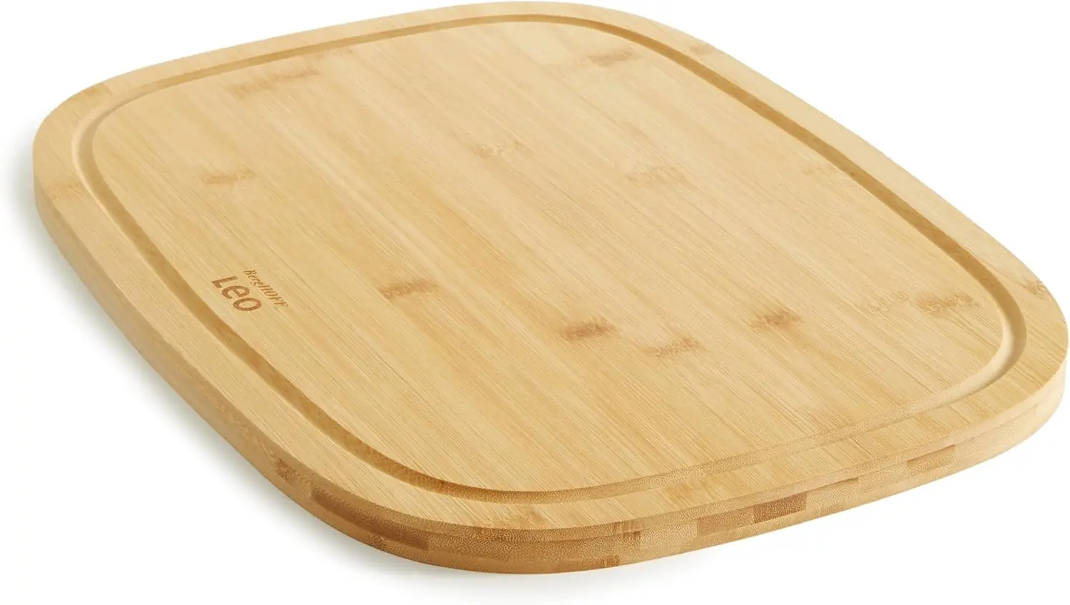 Bamboo cutting board with juice groove, 43.5 x 33.5 cm, Berghoff