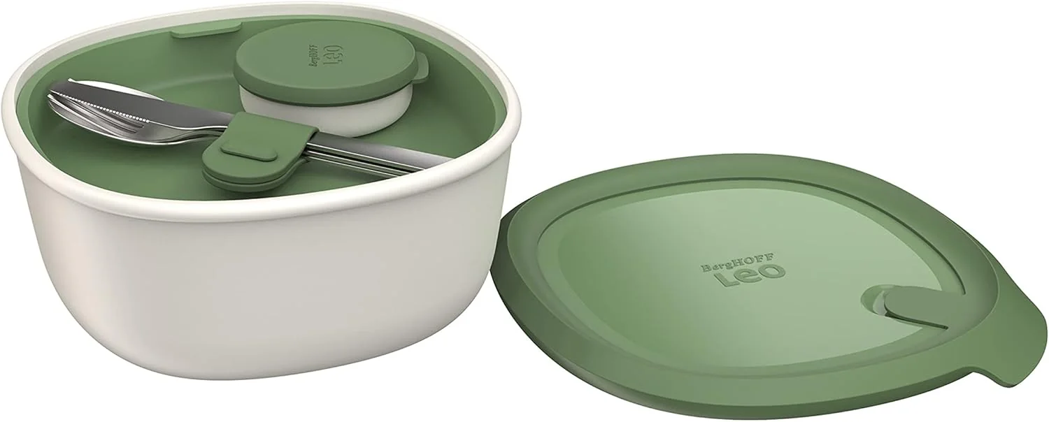 Lunchbox with Flatware Set, 1.6L, Microwave and Dishwasher Safe, berghoff