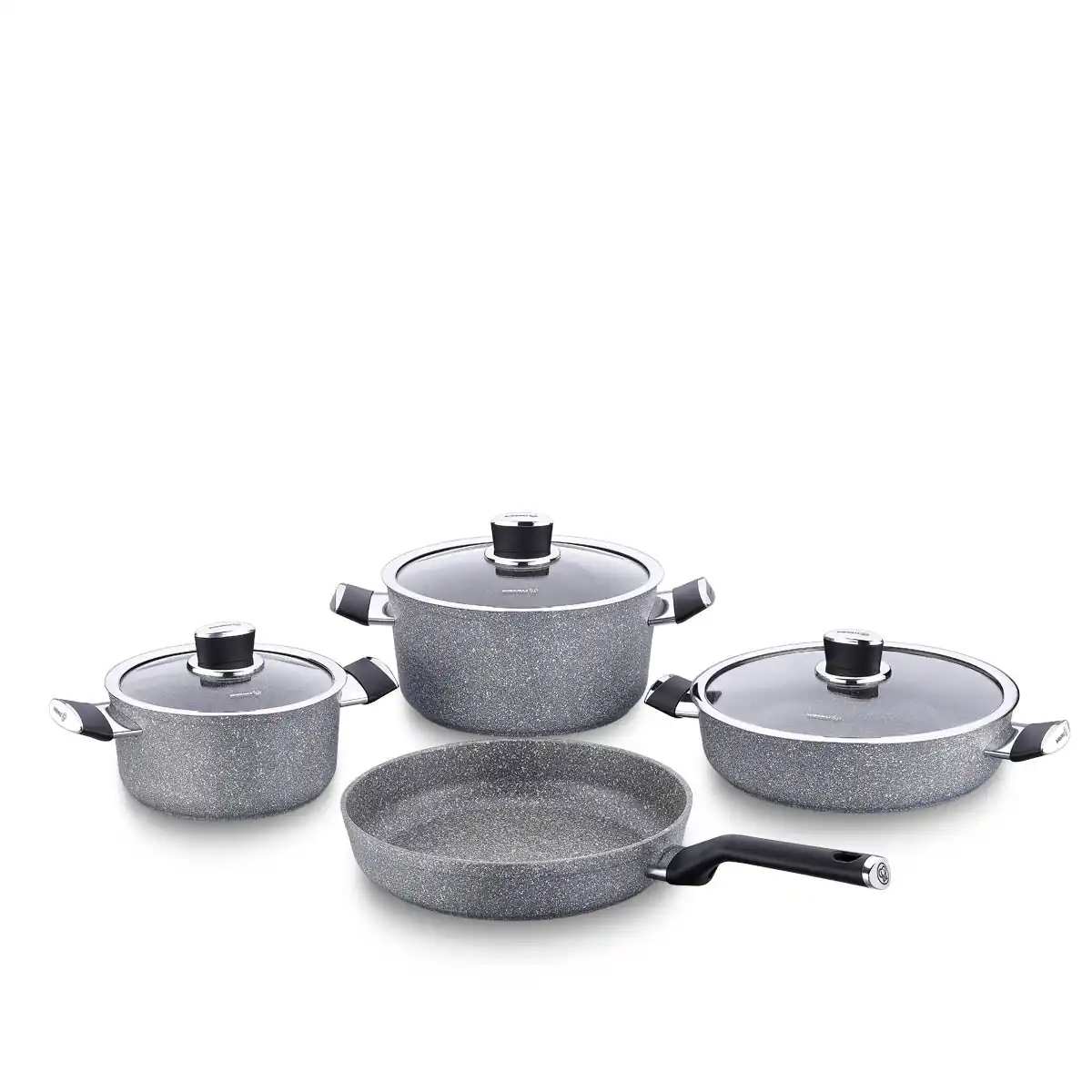 Palma 7 Piece Nonstick Cookware Set, Induction Compatible