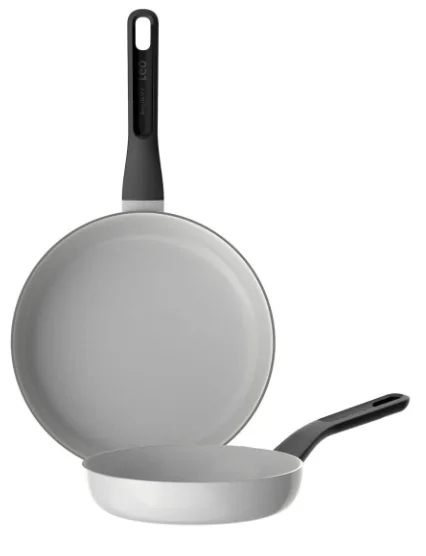 2-Piece Non-Stick Frying Pan Set, Ceramic Coating, 20cm & 24cm, ovenproof
