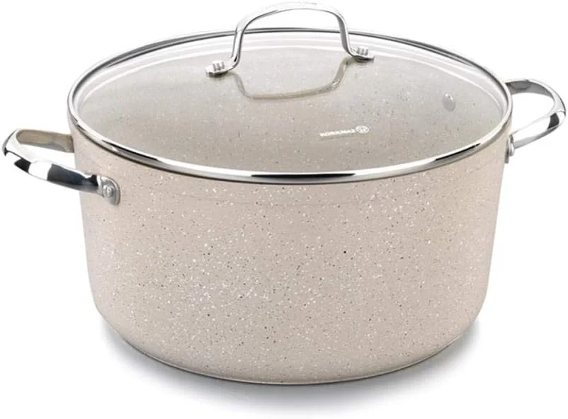 Granita 26 cm Low Casserole with Nonstick Coating, 3.5L, Korkmaz