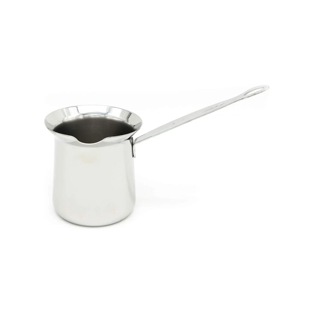 Classic stainless steel coffee pot 0.5L with ergonomic handle, Korkmaz