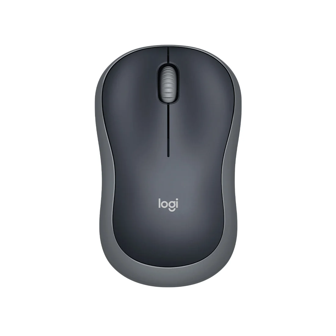 M185 wireless mouse with USB receiver, grey, 12-month battery life, Logitech