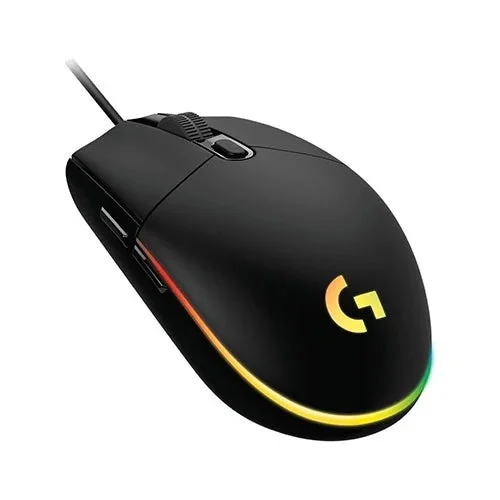 G102 Lightsync RGB Gaming Mouse, 6 Buttons, 8000 DPI, Black, logitech