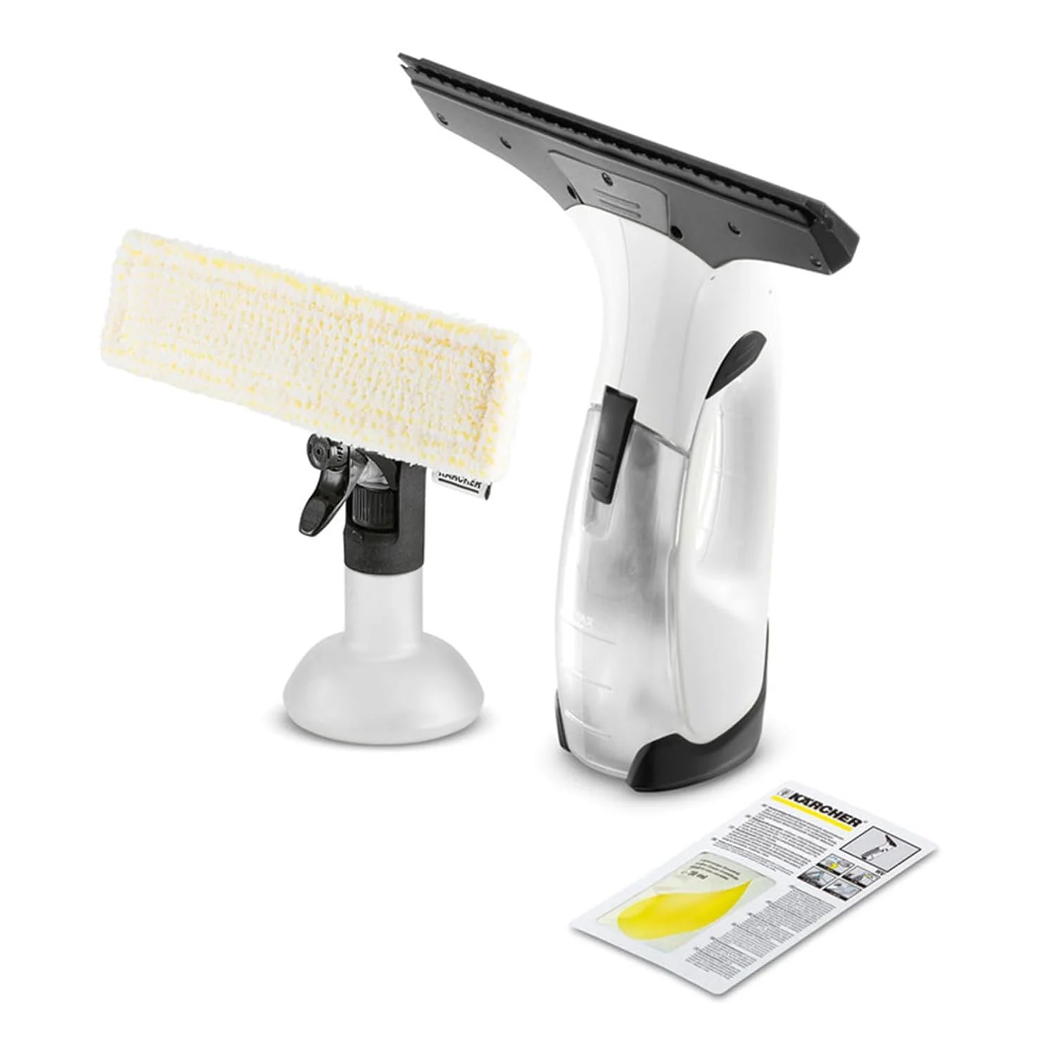 Window Vac WV2 Plus cordless window vacuum cleaner, streak-free cleaning