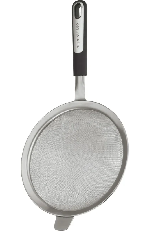 Mesh Strainer 18 cm, Stainless Steel, Easy Storage, Graphite, berghoff