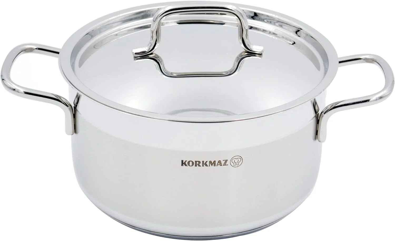 Alfa 16 cm stainless steel casserole pot, 1.8L, induction ready