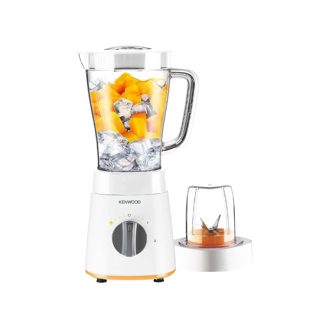 Jug Blender 2L with Grinding Mill, 500W, White - Kenwood