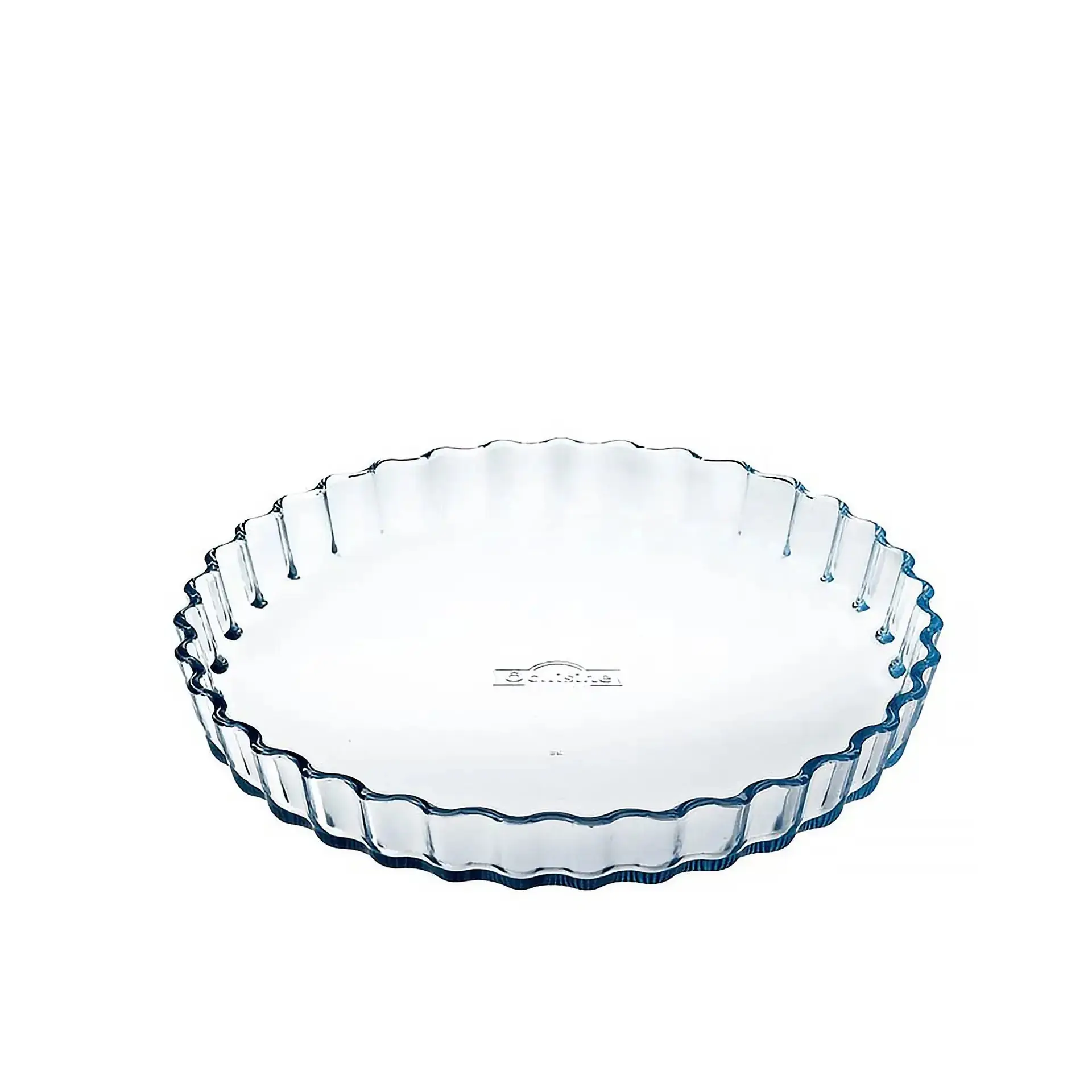 27cm Flan Dish, 2.1L Borosilicate Glass, Oven Safe, pyrex