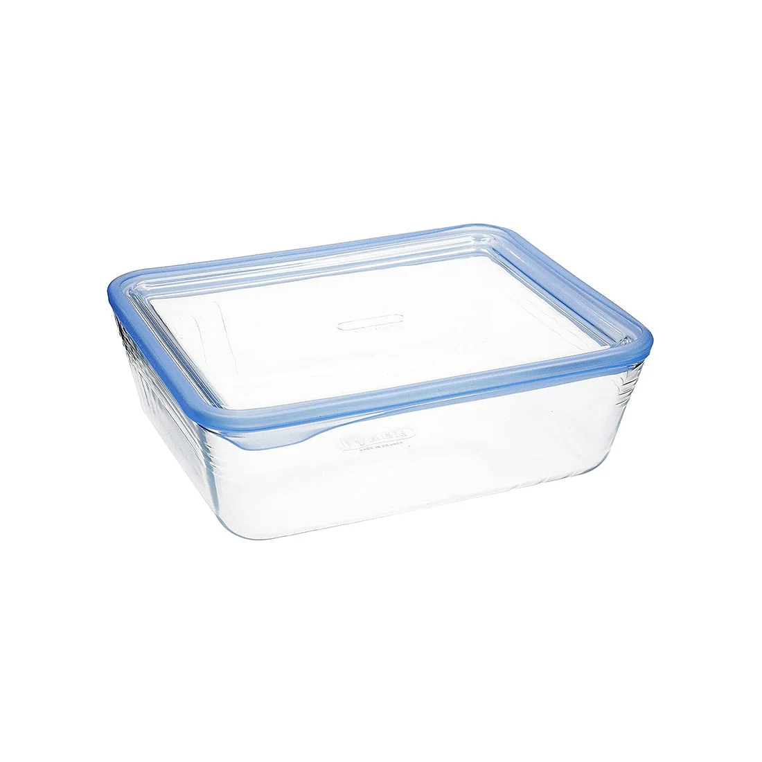 Rectangular glass roaster with lid 1.5L, oven-safe, Pyrex