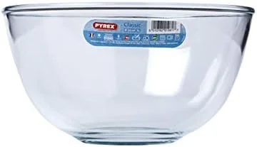 Glass Bowl 0.5L with Lid, Oven and Microwave Safe, pyrex