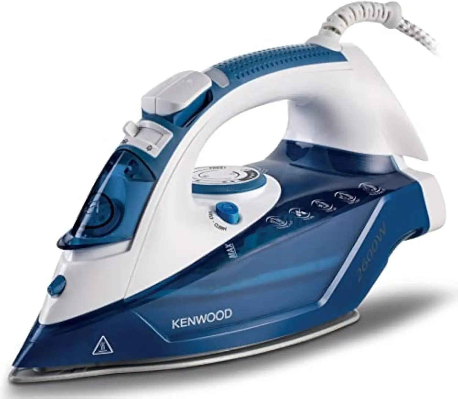 Steam Iron 2600W with 0.35L Tank, Auto Shut Off, Eco Mode - Kenwood