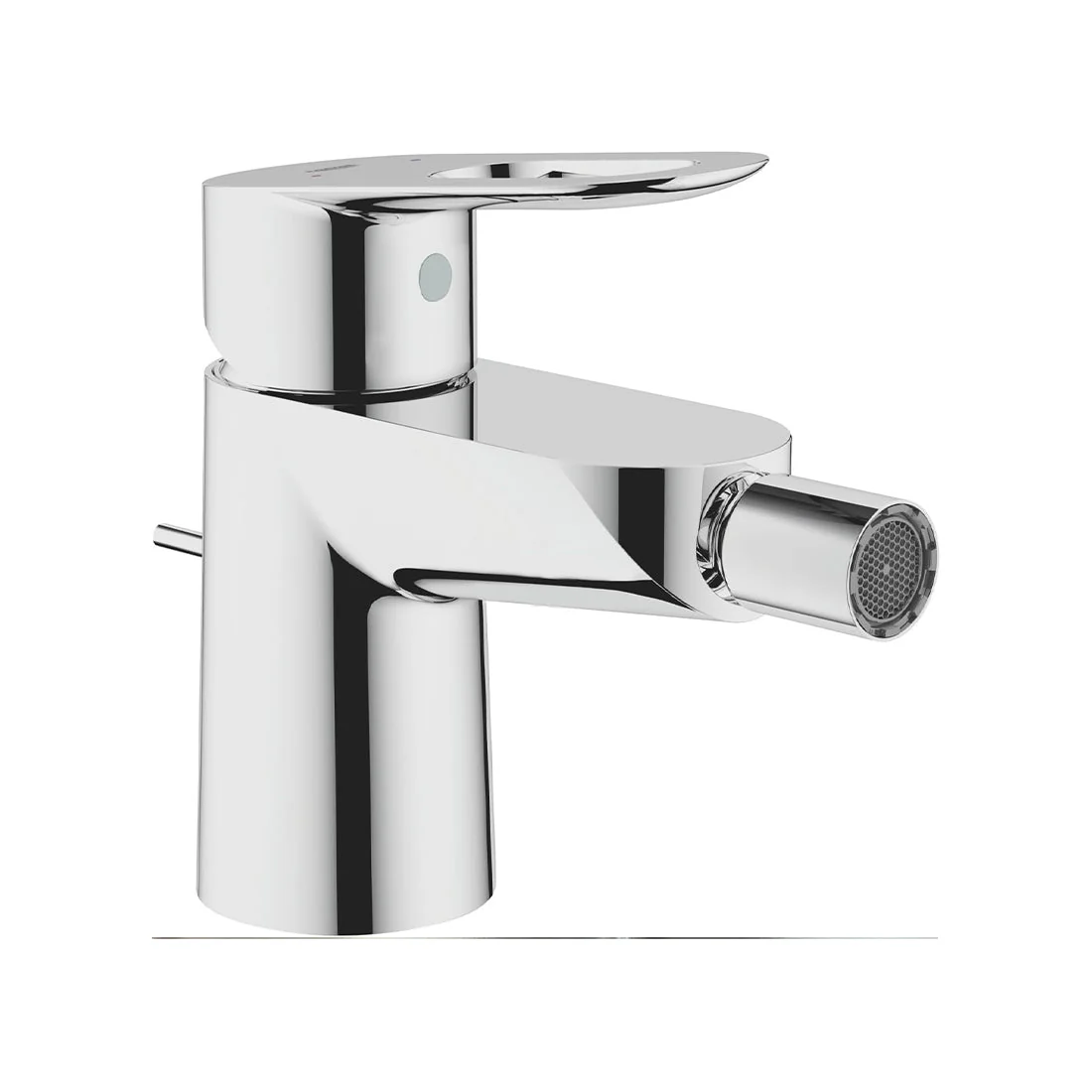 Start Loop OHM bidet mixer with pop-up waste set, chrome finish by Grohe