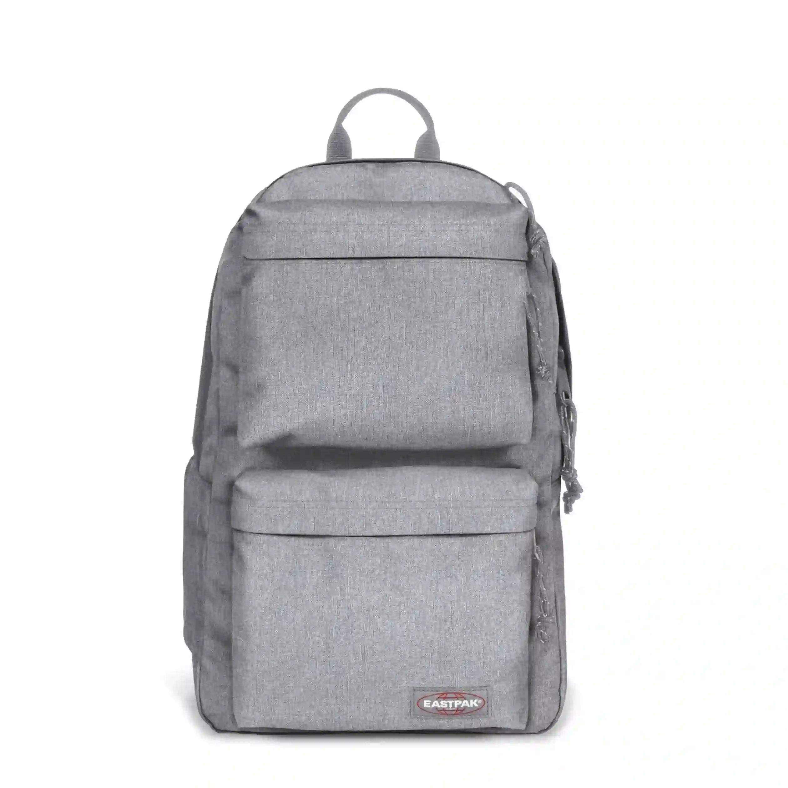 Padded Double Backpack with Laptop Sleeve, Sunday Grey, eastpak