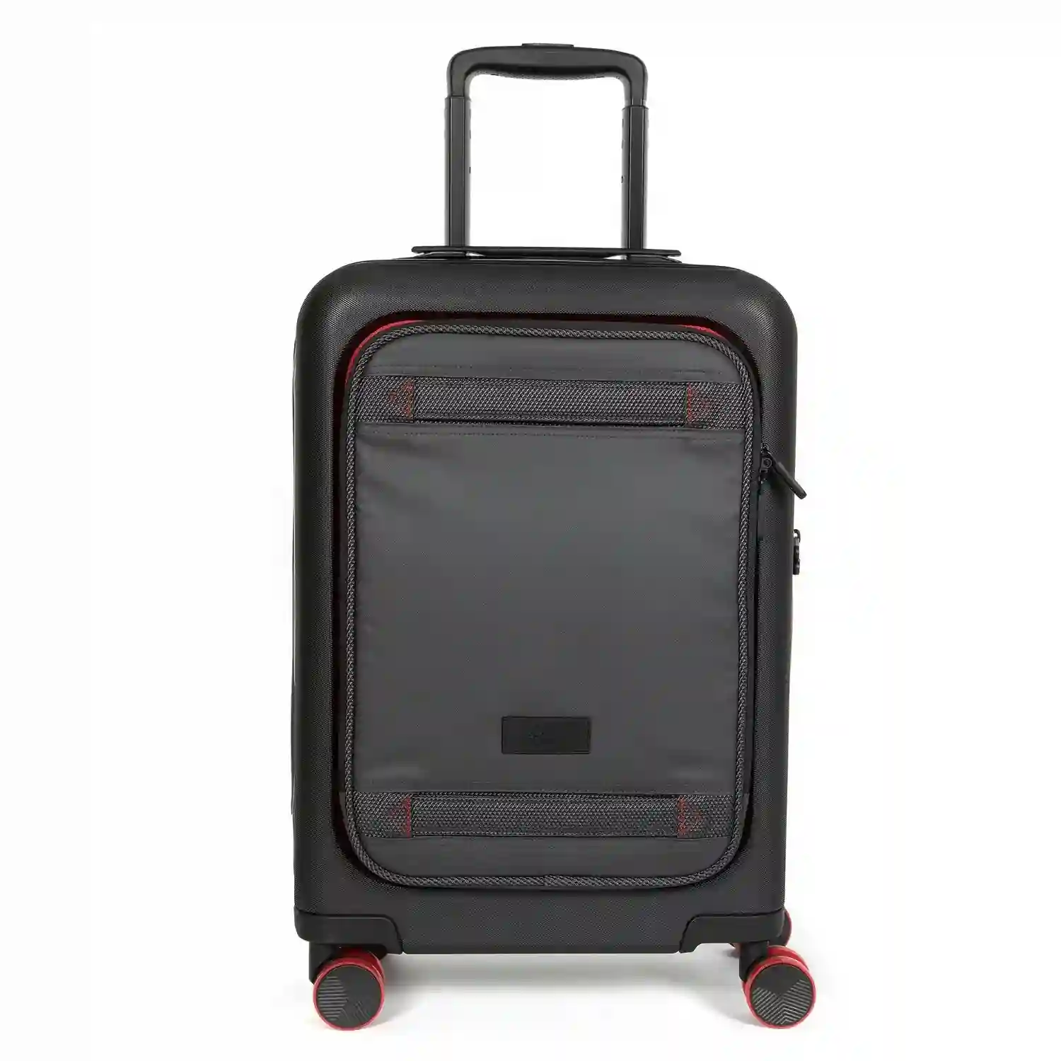 Cabin-size travel trolley with laptop sleeve, Accent Grey, eastpak