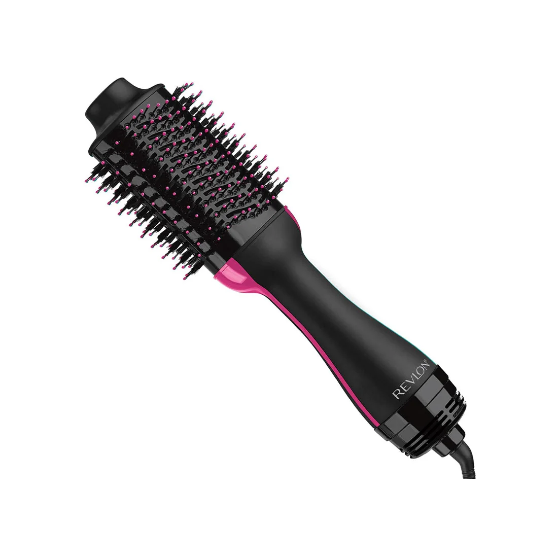 One Step Hair Dryer and Volumizer with Oval Brush, 3 Heat Settings, Revlon