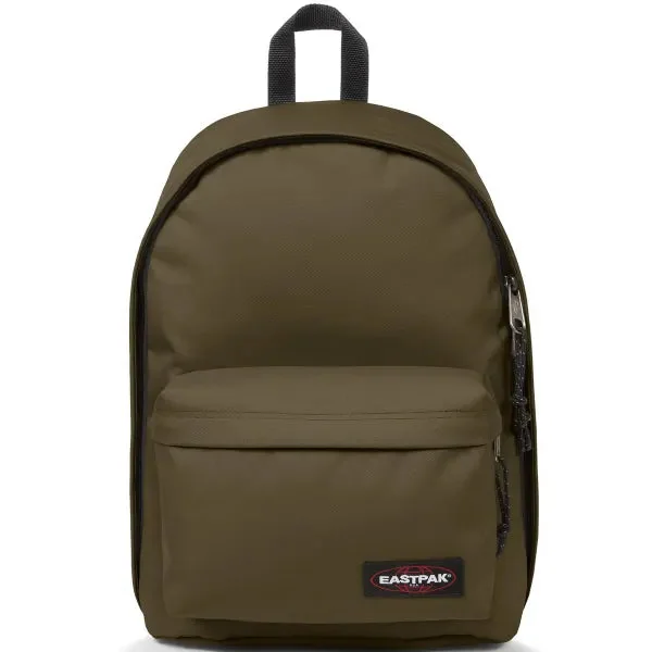 Out of Office Backpack Army Olive with Laptop Sleeve, eastpak