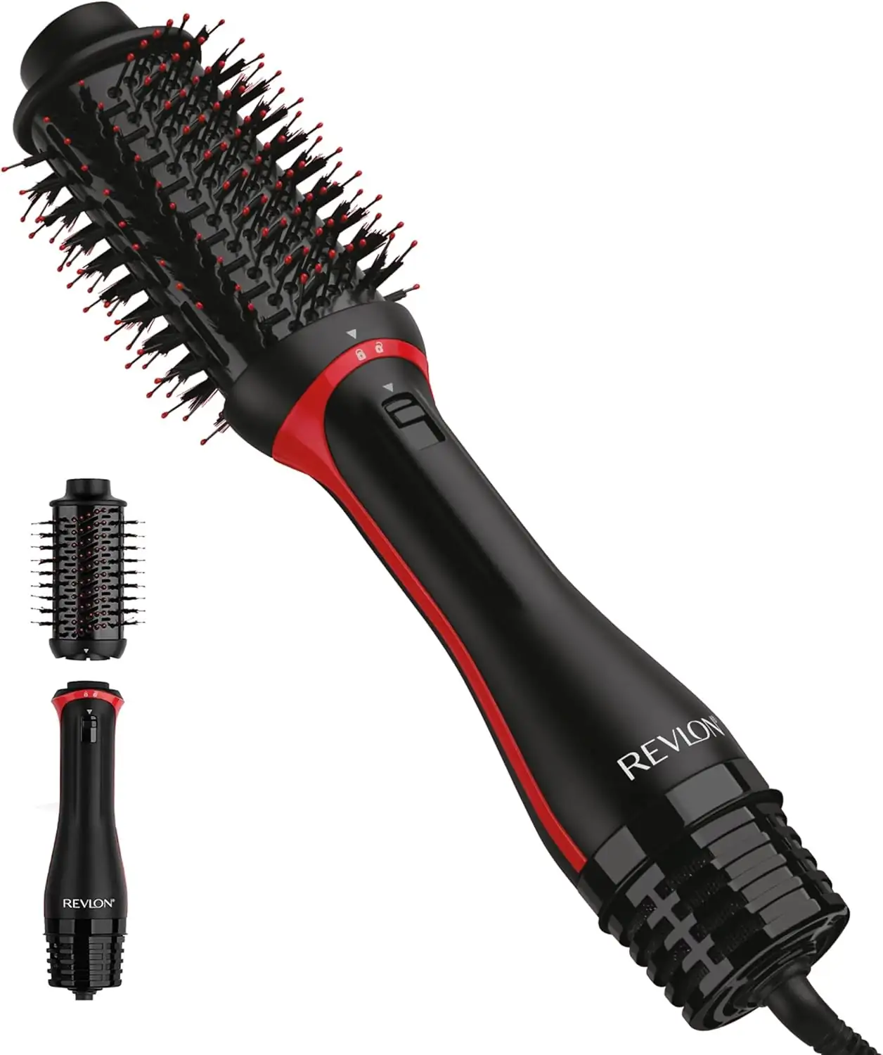 One Step Plus Volumizing Air Brush with Detachable Head, 4 Heat Settings, Revlon