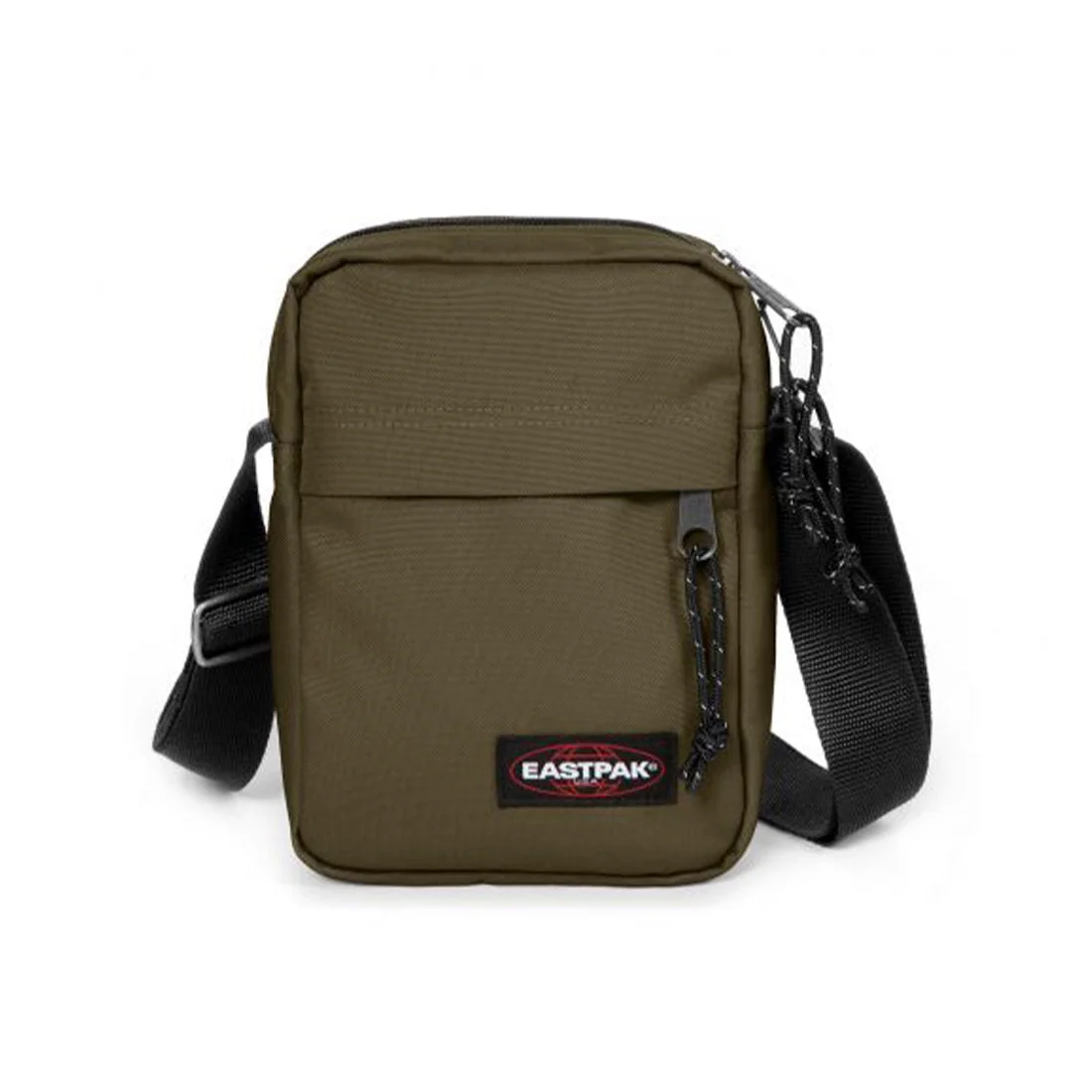 The One Army Olive compact shoulder bag, adjustable strap, polyester, eastpak