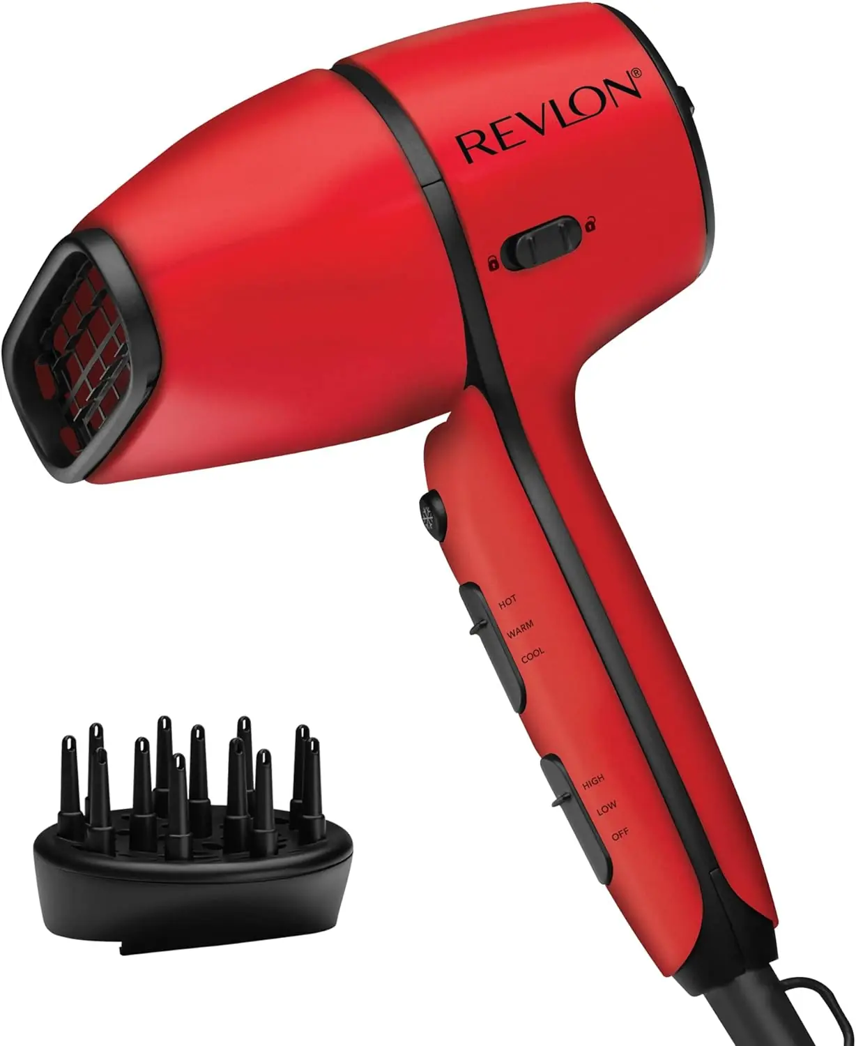 Style Twist Hair Dryer with Diffuser and Rotating Concentrator, revlon