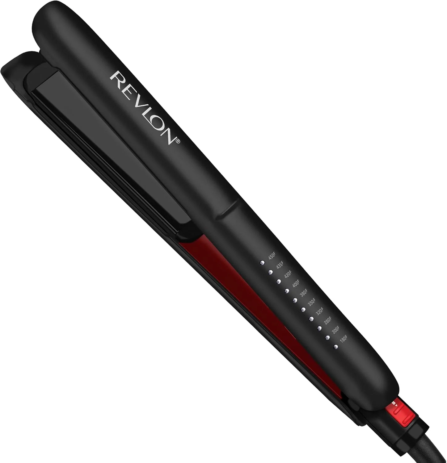 SmoothStay 1" Coconut Oil-Infused Hair Straightener, ceramic plates, Revlon