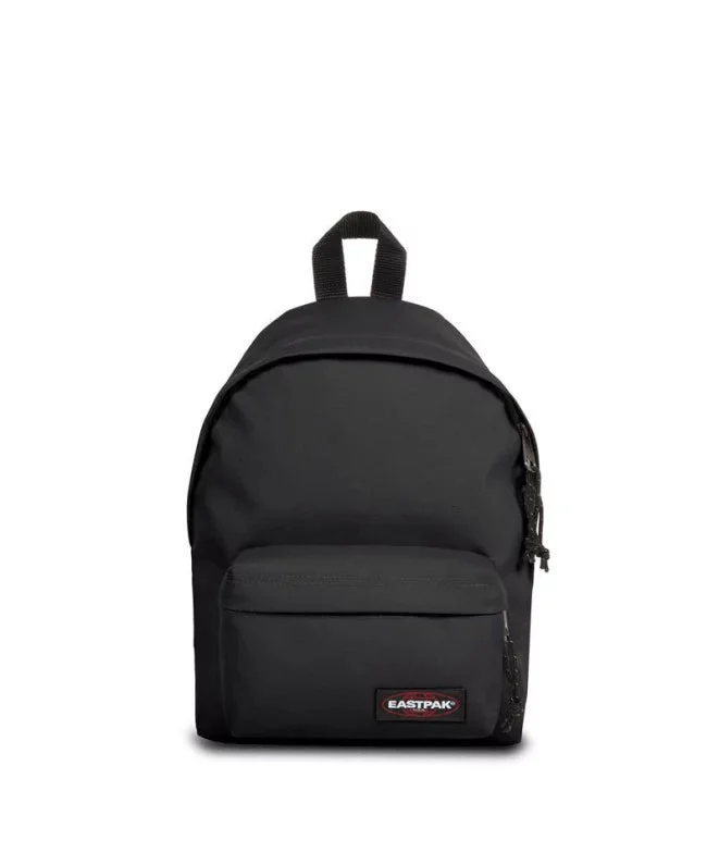 Orbit Black compact backpack, 28cm, durable nylon, eastpak