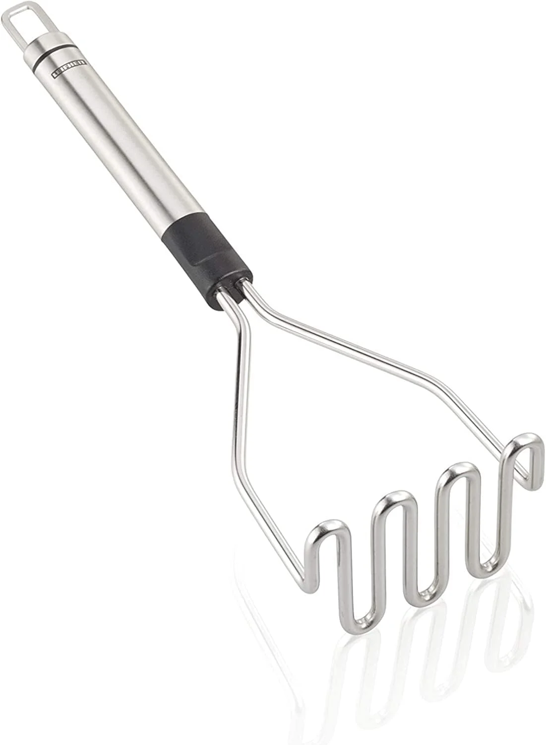 Potato Masher Proline with Stainless Steel and Black Handle, leifheit