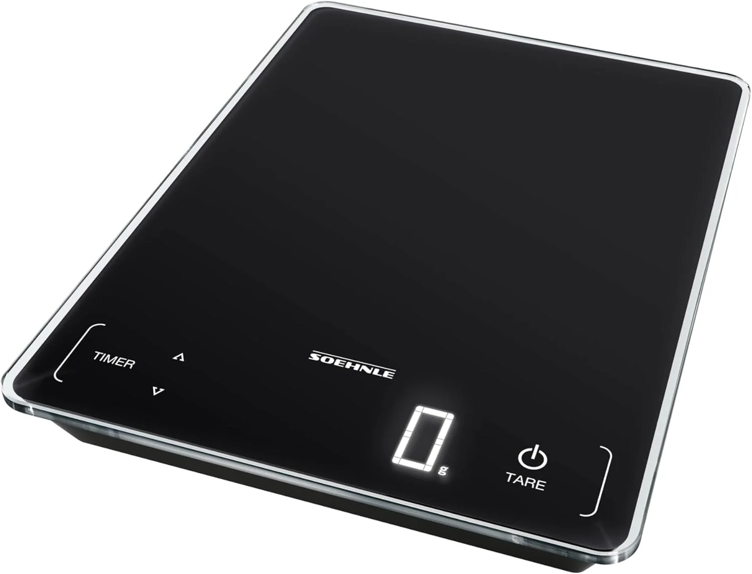 Digital kitchen scale with hold function, 15kg capacity, Soehnle