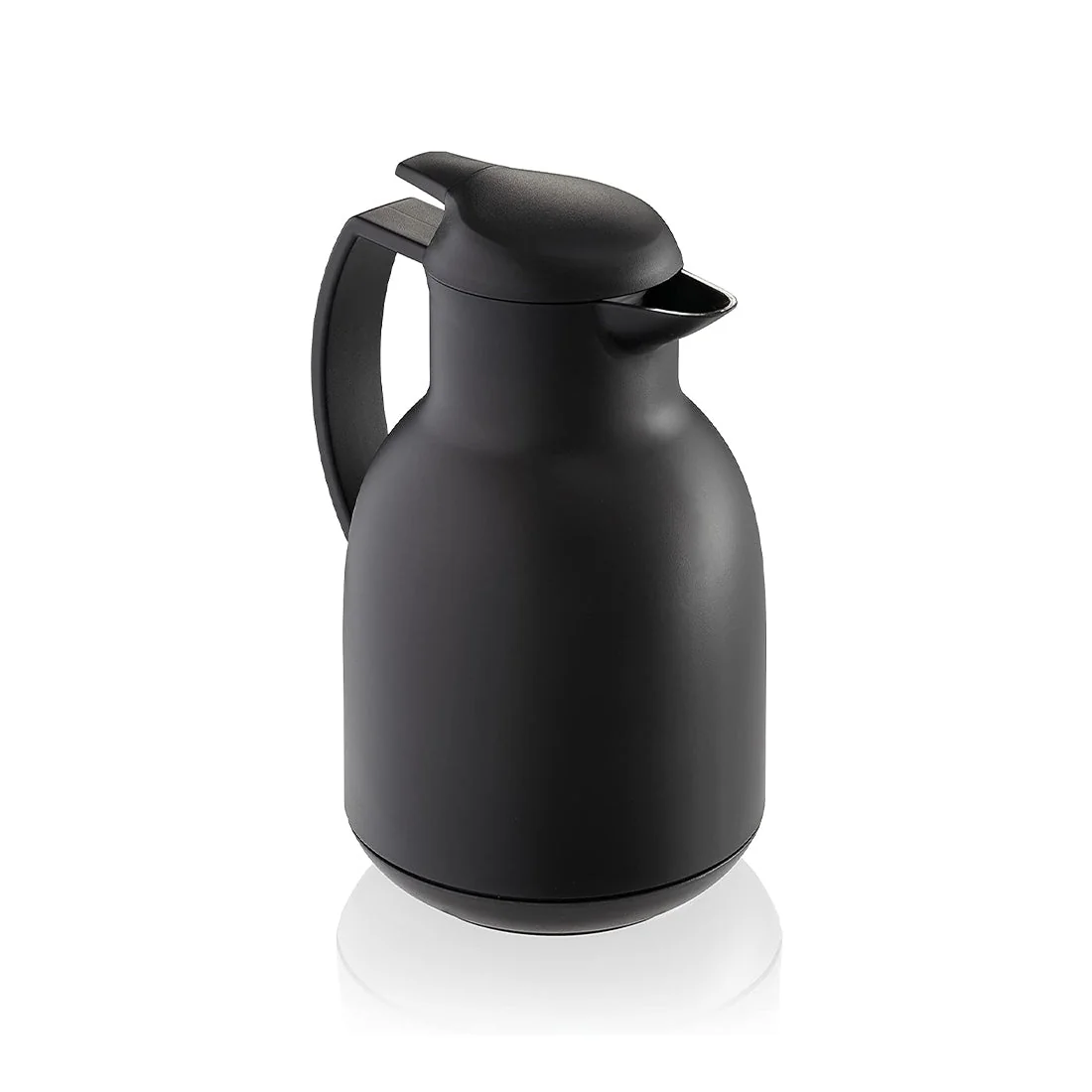 Vacuum Thermal Jug Bolero Black, 1L, insulated carafe, leifheit