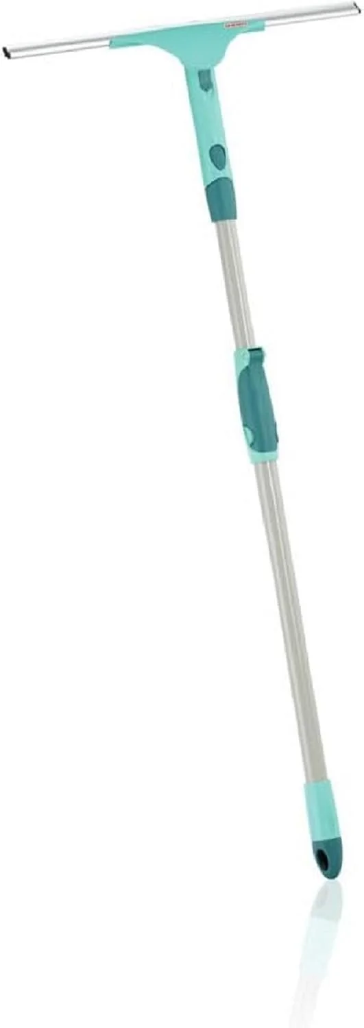 Window Squeegee XL with Telescopic Handle, 200cm Reach, 40cm Blade