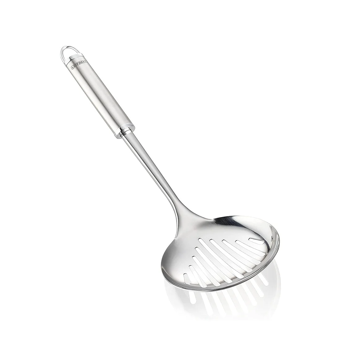 Stainless Steel Skimmer, Matte and Shiny Finish, Sterling Series by Leifheit