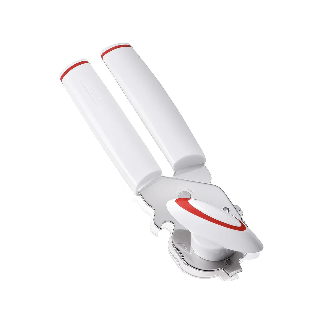 Safety can opener with smooth edge, side-cut design, leifheit