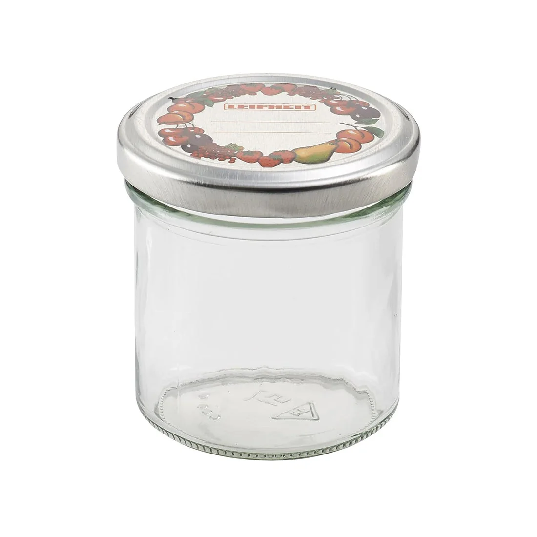 167ml Straight Glass Jar, Easy Release and Storage, Leifheit