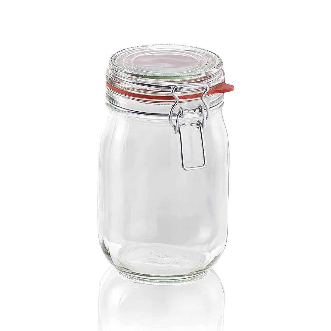 Clip Top Glass Jar 370ml for Pickling and Preserving, Leifheit