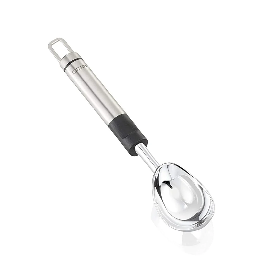 Stainless Steel Ice Cream Scoop with Ergonomic Handle, leifheit
