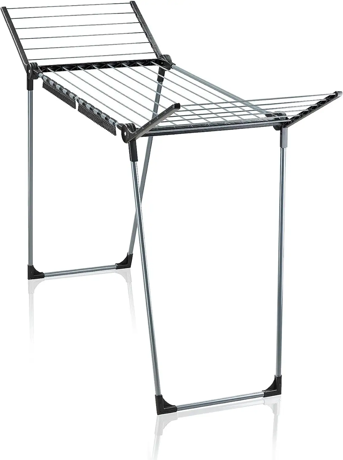 Standing Clothes Dryer Pegasus 150 Solid Black, 15m Drying Length