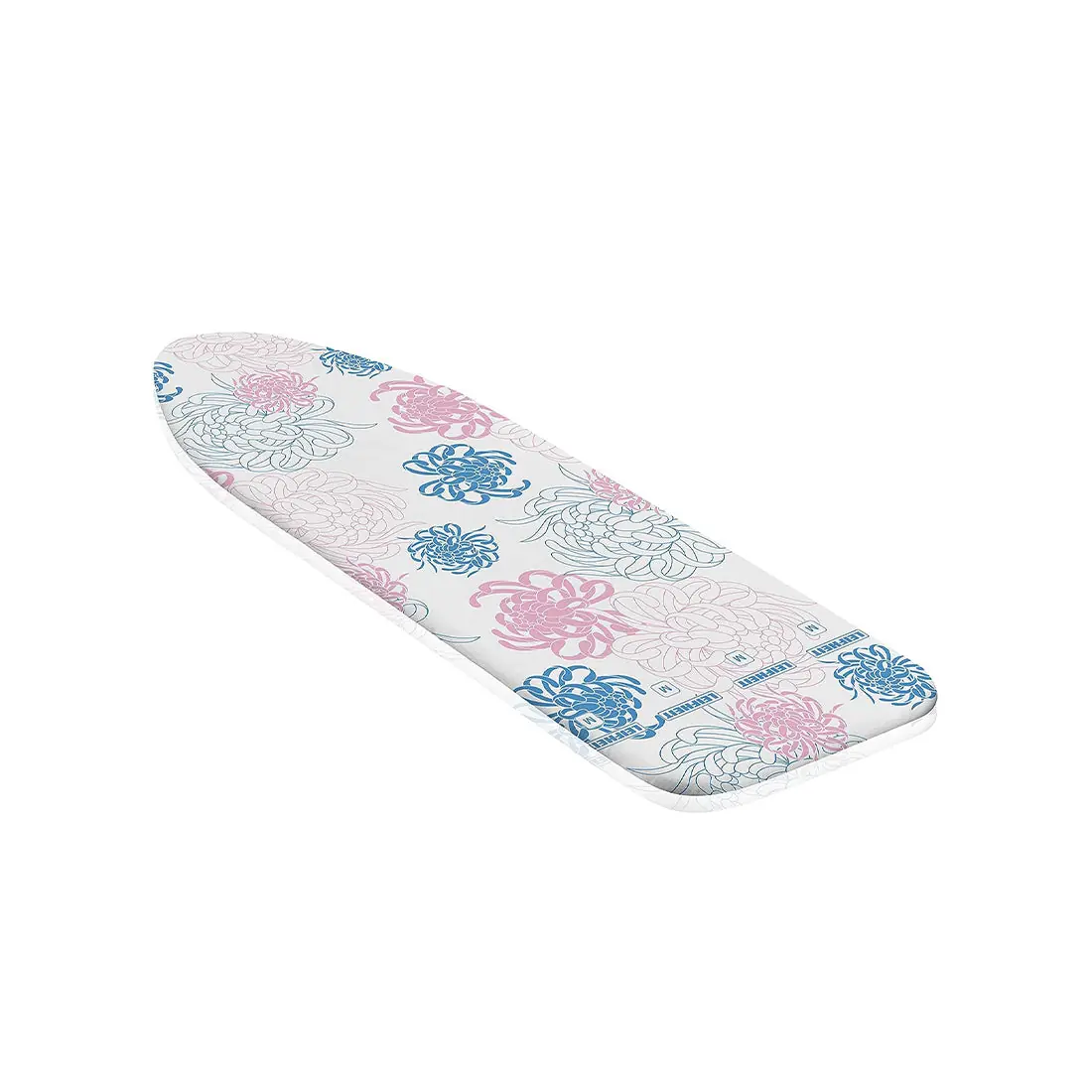 Ironing board cover with spring design, fits up to 125x40 cm, 3 mm padding